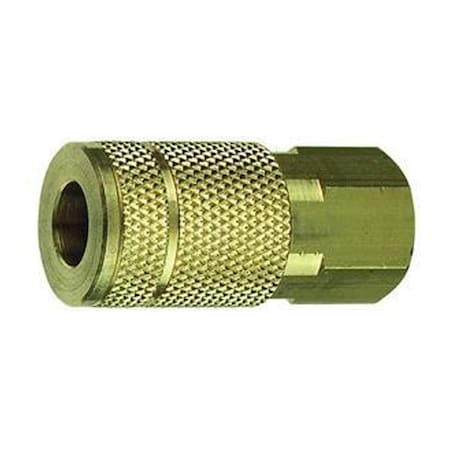 Milton 3/8 in. X 3/8 in. Female Coupler PE13-612